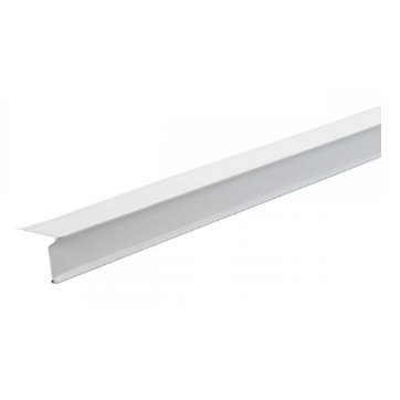 Product Image for Aluminum 2IN Drip Edge WHITE (50/Box) 209101