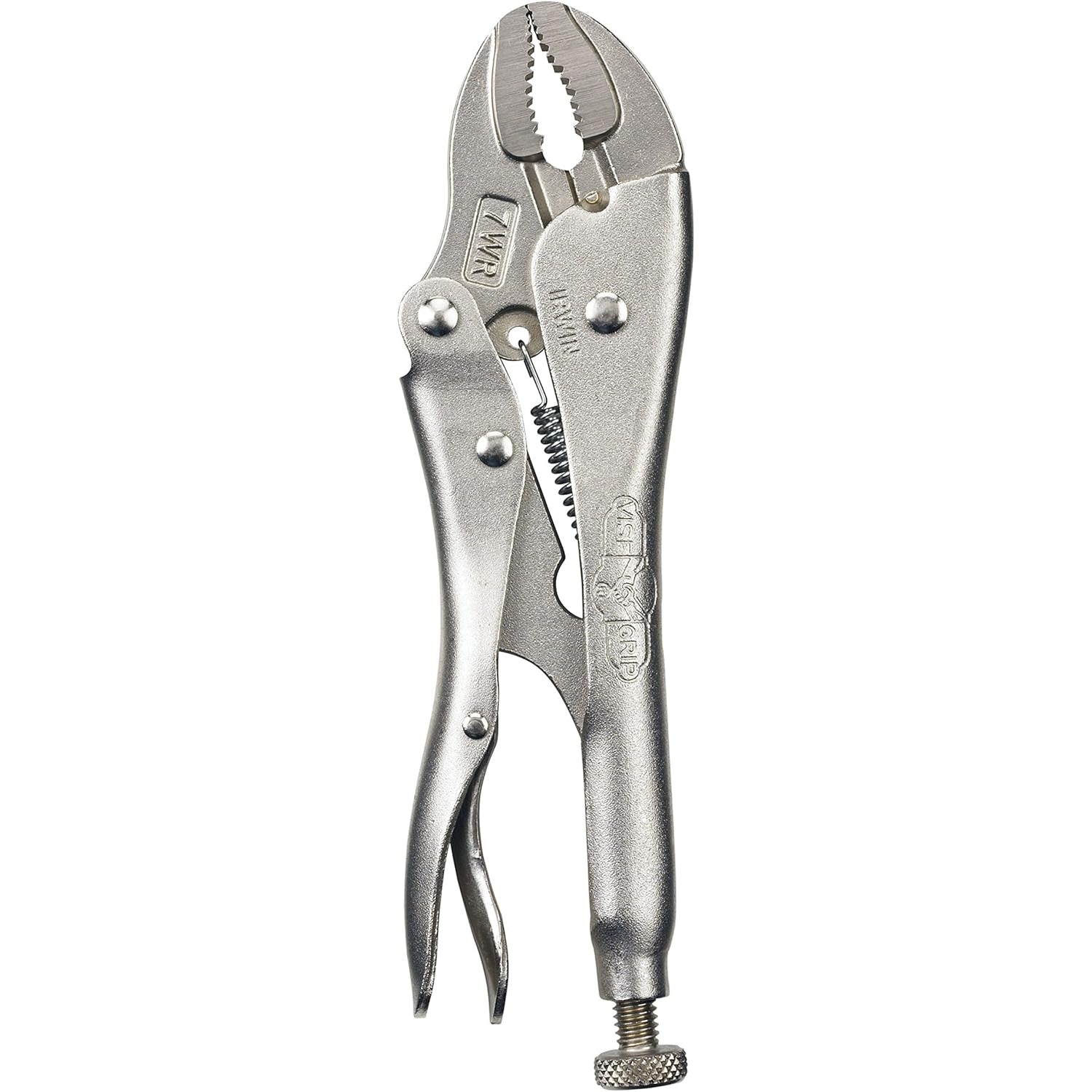 Product Image for 702L3 PLIER LOCKING 7WR 7IN CRVD vice grip