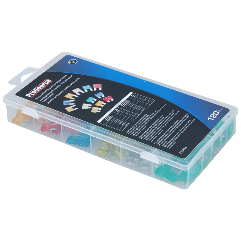 Product Image for AUTO BLADE FUSE ASST 120PC