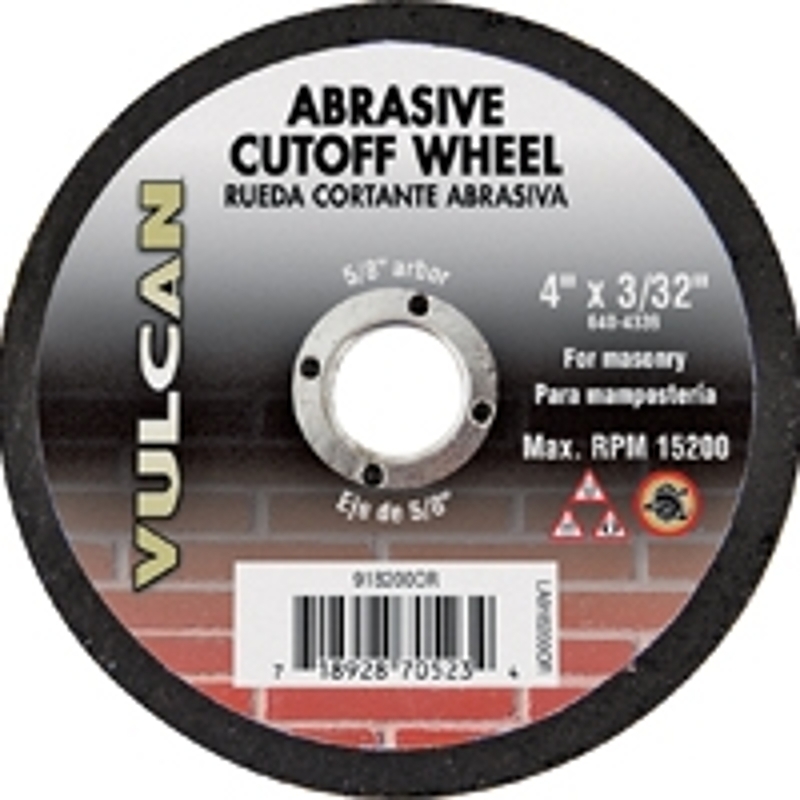 Product Image for WHEEL CUTOFF ABRSV 4X3/32IN