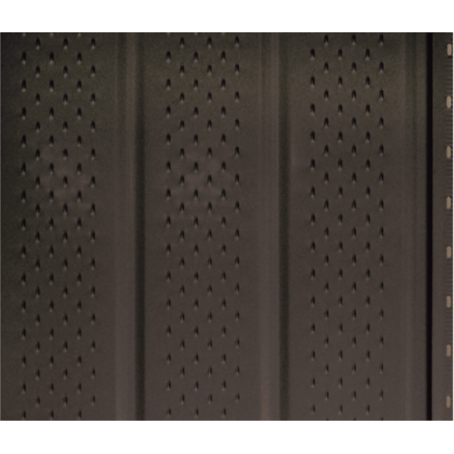 Product Image for Aluminum Soffit SP 600 Vented CHOCOLATE SEMI GLOSS (12/Box) 060537