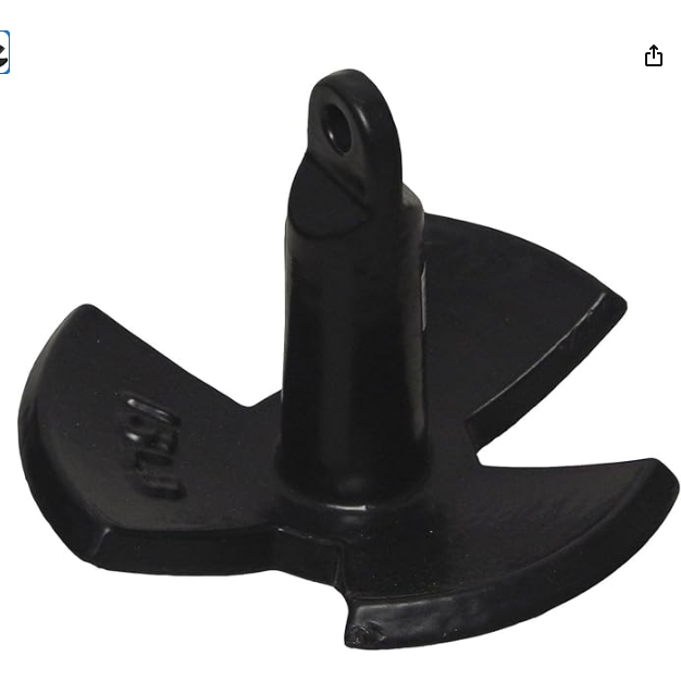 Product Image for Vinyl River Anchor 15lbs