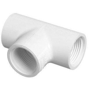 Product Image for U405-020 2 TEE FPT PVC SCH40 F