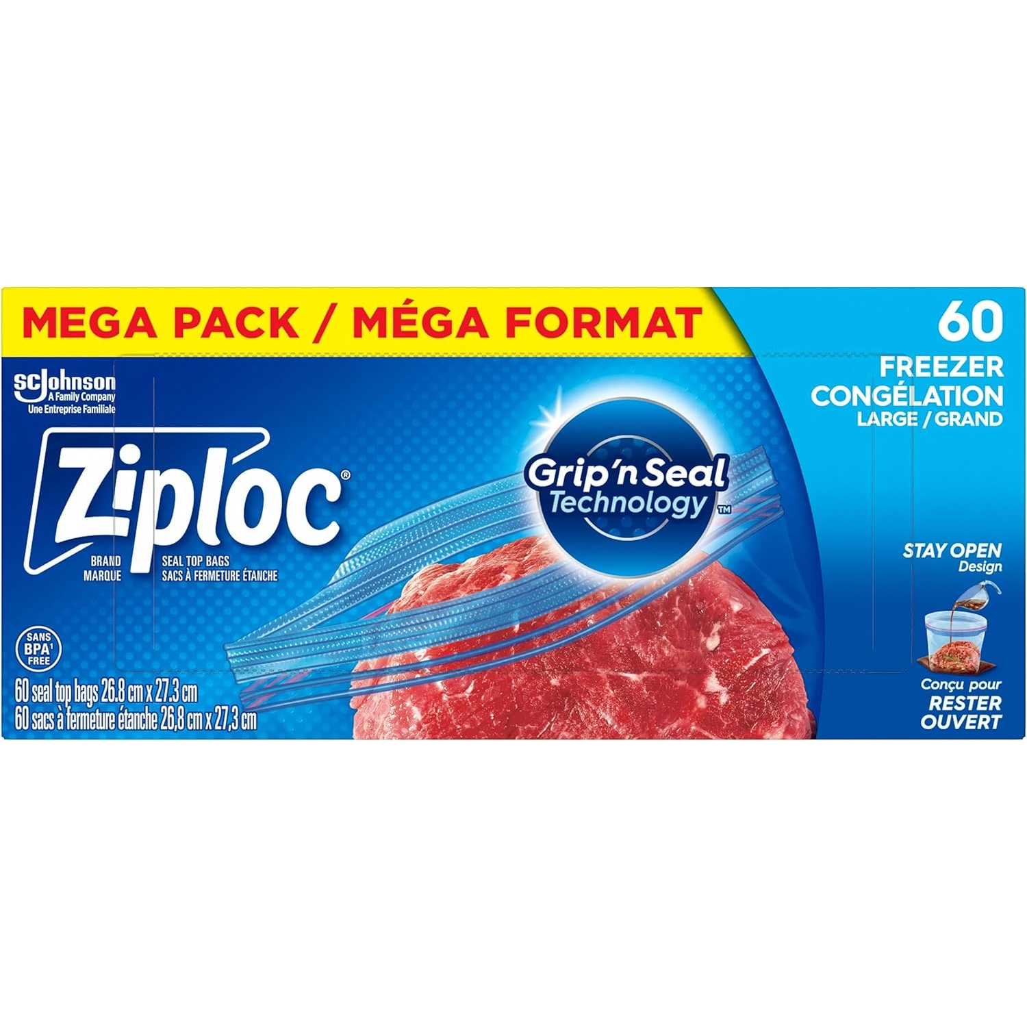 Product Image for Ziploc Storage Med