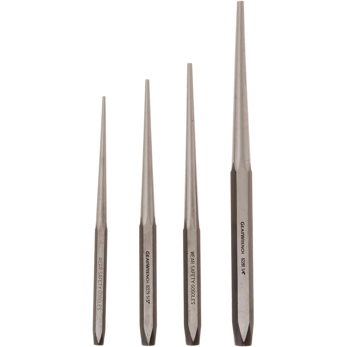 Product Image for 4 PC LONG TAPERED PUNCH SET