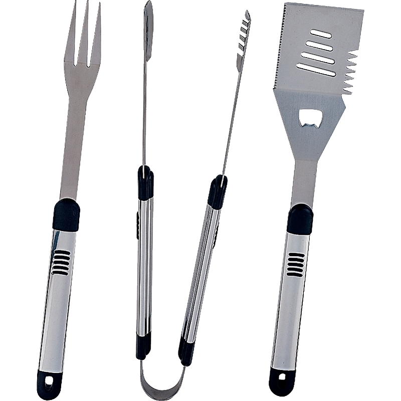Product Image for BBQ TOOL SET 3PC STAINLESS STL