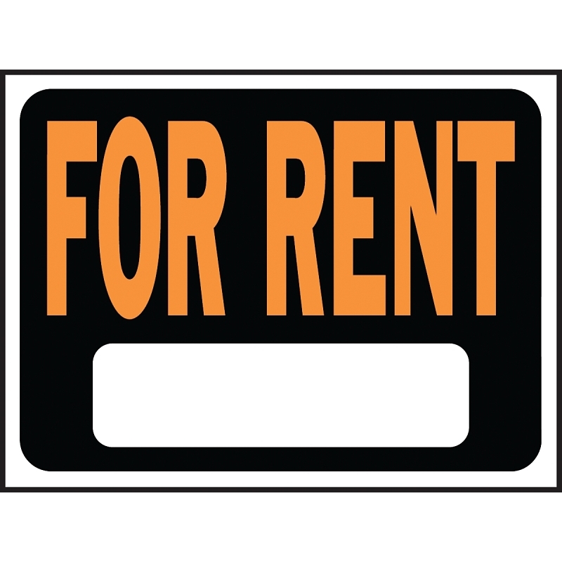 Product Image for 3005 FOR RENT PLAST HYGLO SIGN