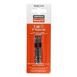 Product Image for BIT30T-2-R2 POWER BIT T30 2IN