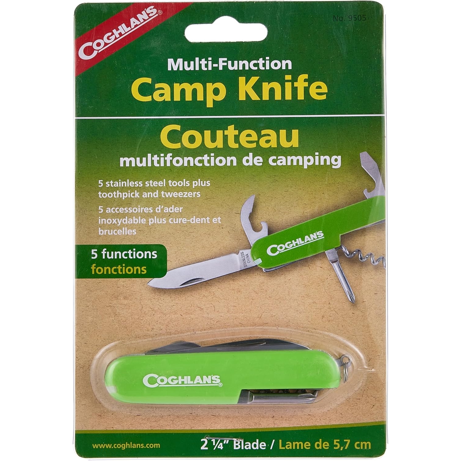 Product Image for 9505 Camp Knife - 5 Function