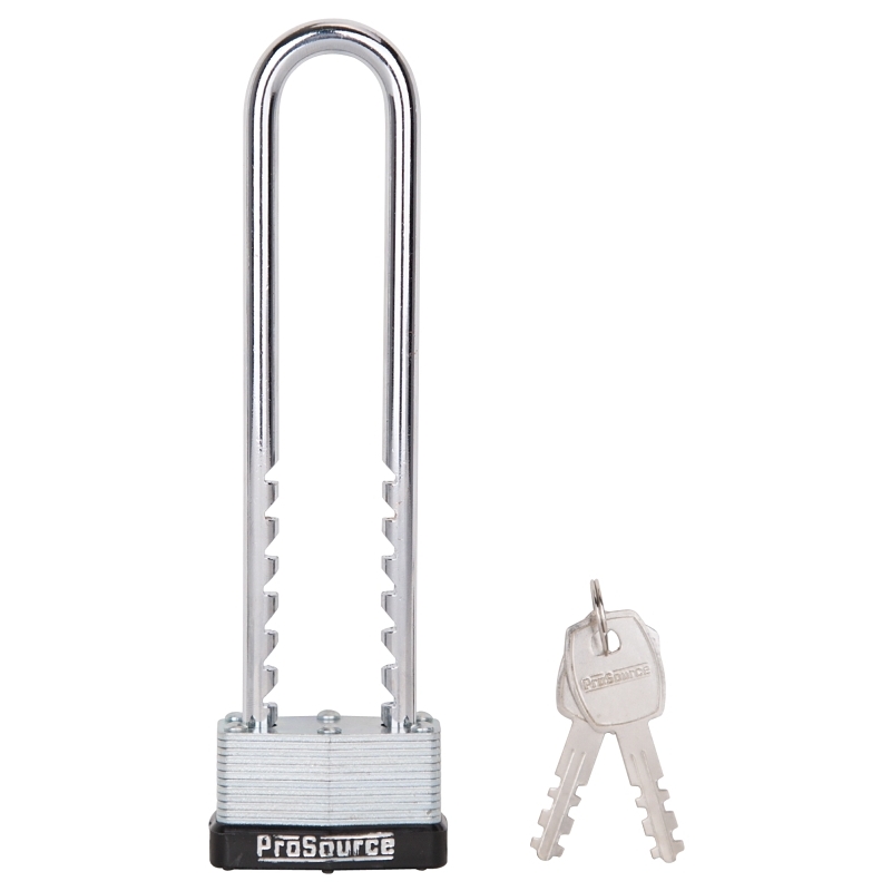 Product Image for PADLOCK STEEL WARD W/BMPR