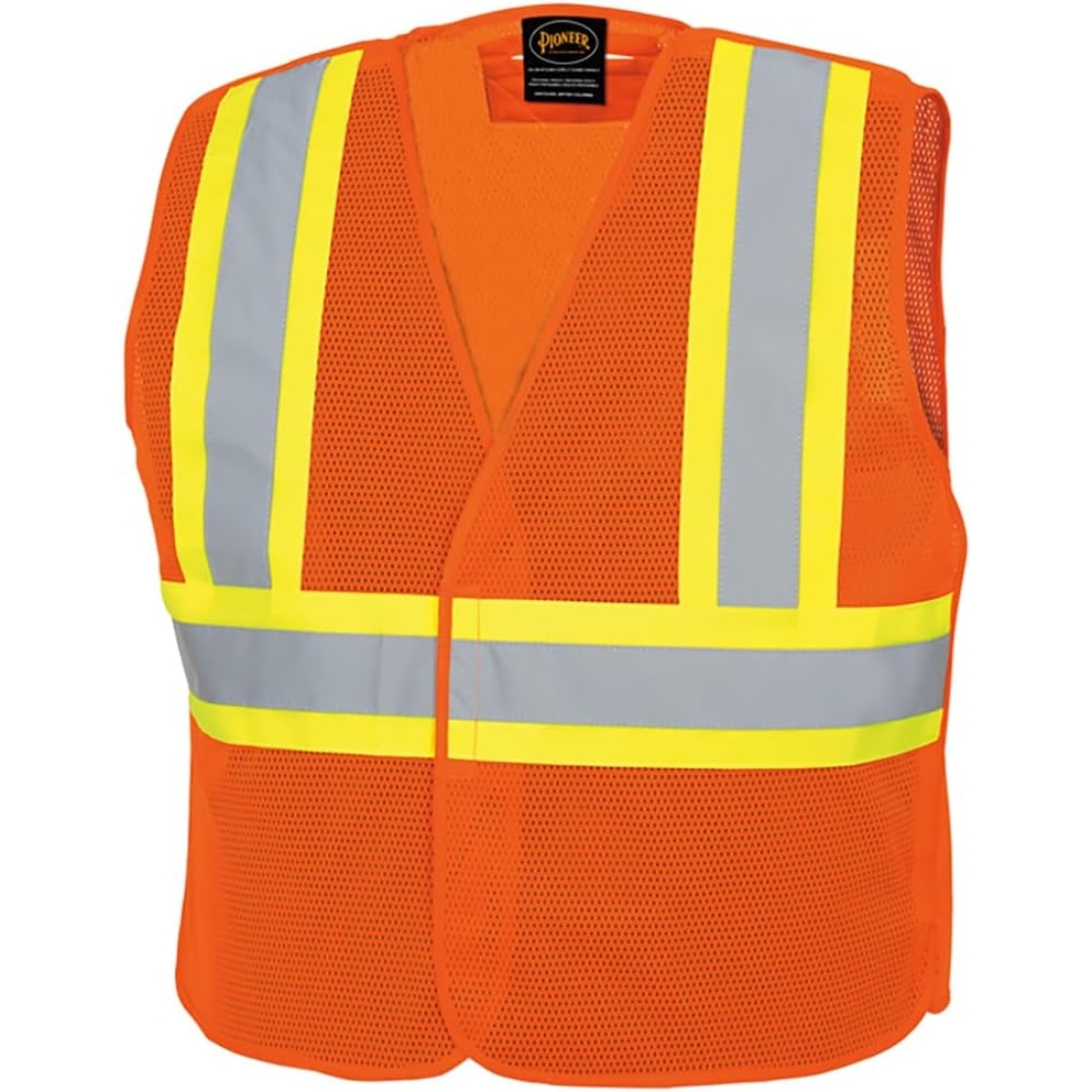 Product Image for HIGH-VIZ SAFETY VEST ORANGE