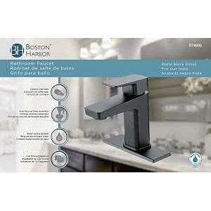 Product Image for FS6A0215BL FAUCT LAV MATBK4IN