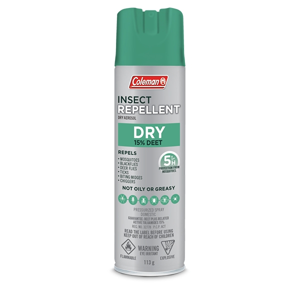 Product Image for 40004,Coleman Xdry 15% DEET In