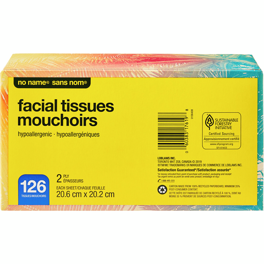 Product Image for 2ply Facial Tissues