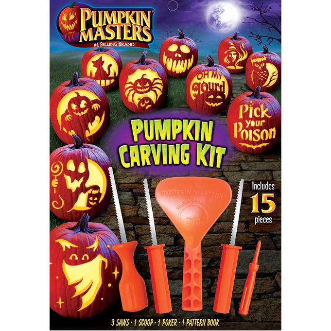 Product Image for Pumpkin Decorating Kit