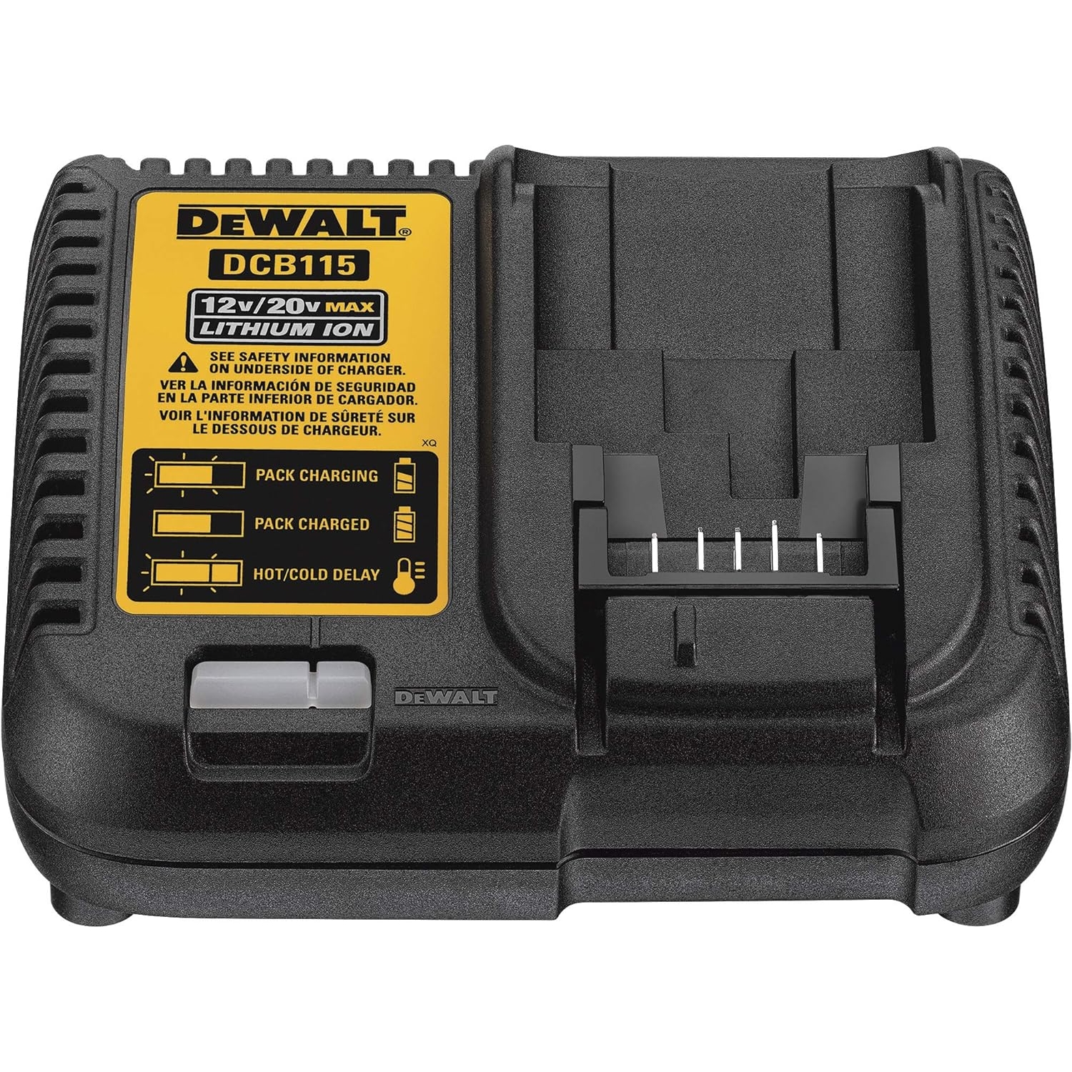 Product Image for DCB115 DEWALT 12v/ 20V MAX CHARGER
