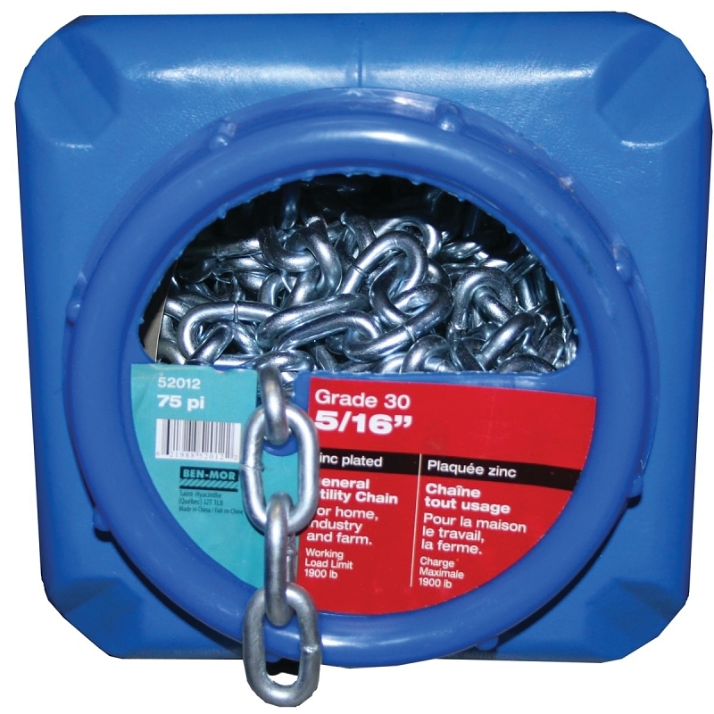 Product Image for 52012 GRADE 30 ZINC CHAIN 5/16