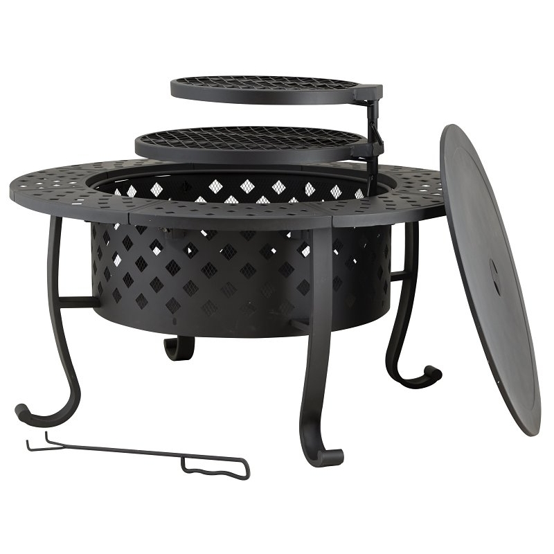Product Image for FT-97018 FIREPIT 2-IN-1 36IN