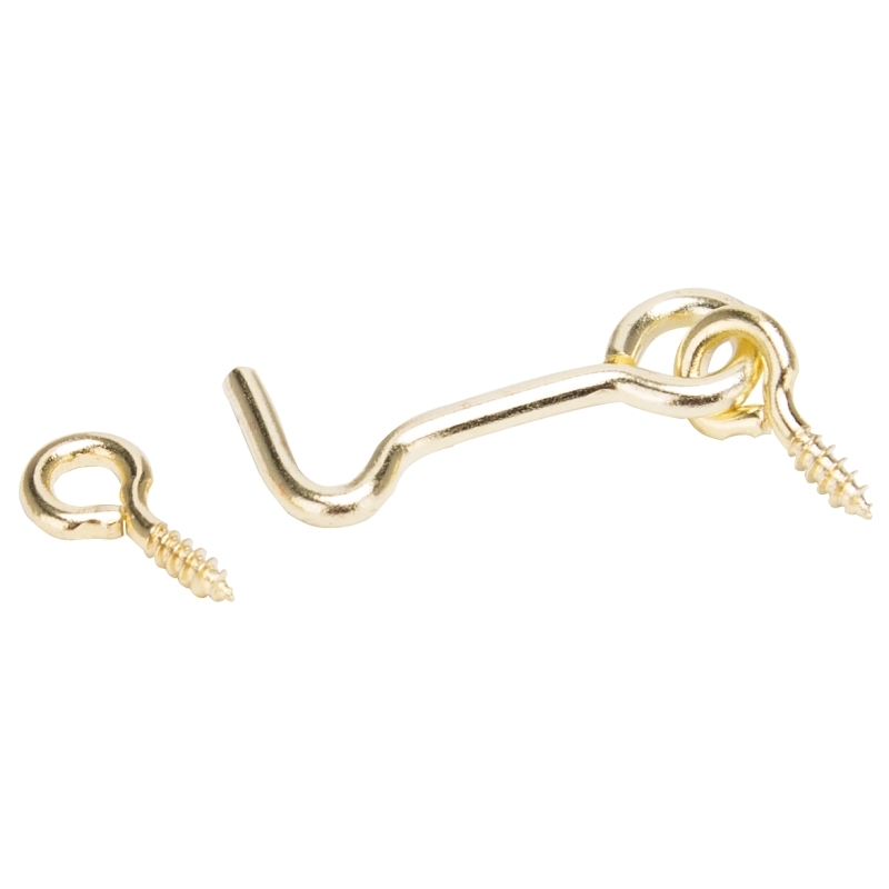 Product Image for HOOK/EYE SOLID BRASS 1-1/2IN