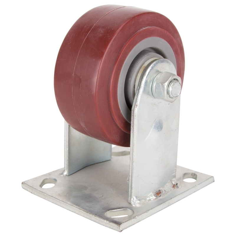 Product Image for PLATE CASTER PU RIGID 4INX2IN
