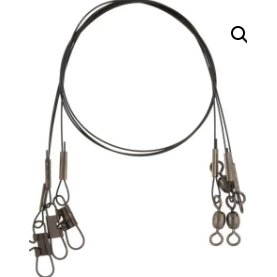 Product Image for Whizkers Wire Leader, 30lb, 3 Pack 6in