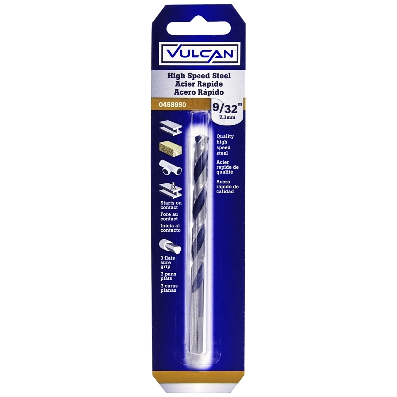 Product Image for BIT DRILL HI- SPEED STL 9/32IN