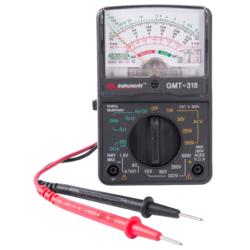 Product Image for GMT-318 MULTIMETER ANALOG 14 R