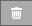 White trashcan icon on a grey button.